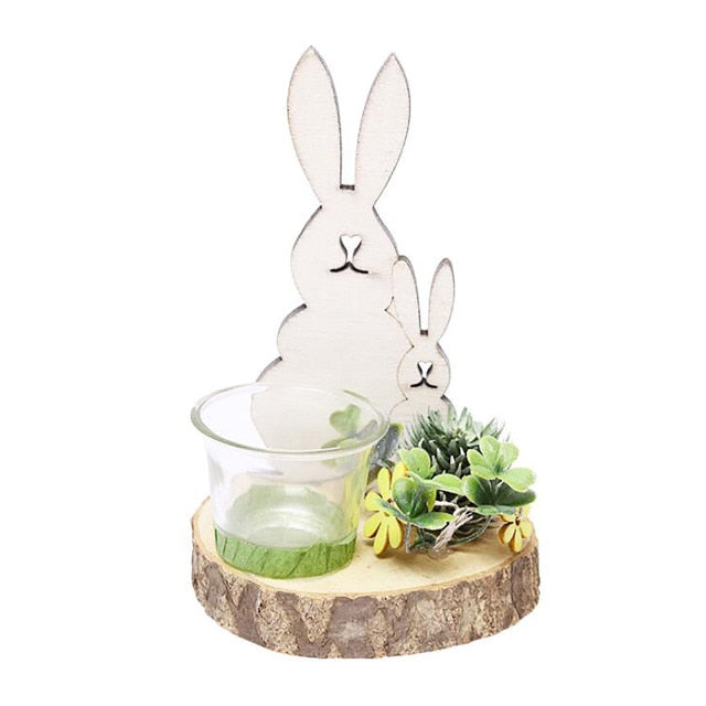 BowLift | Easter Bunny Nordic Candle Holder Rabbit