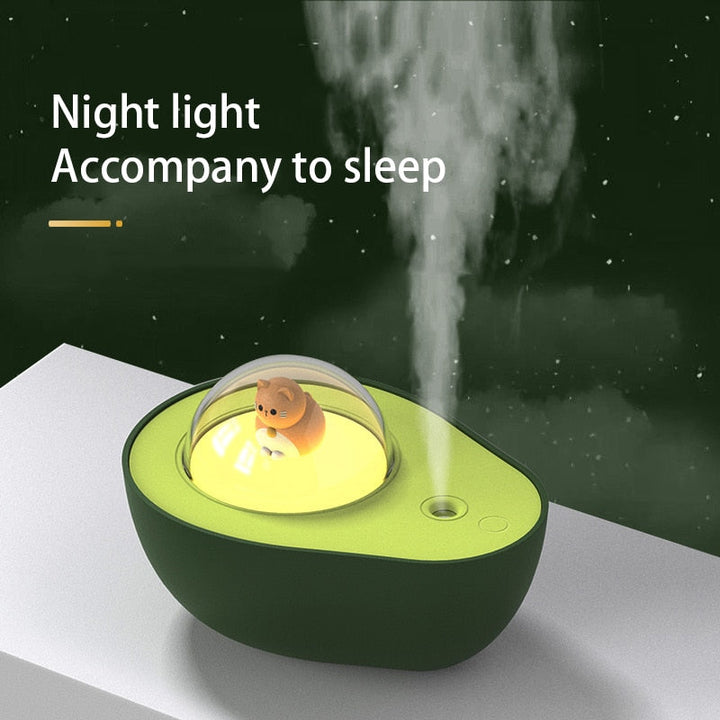 BowLift | Cute Avocado Humidifier Night Lamp