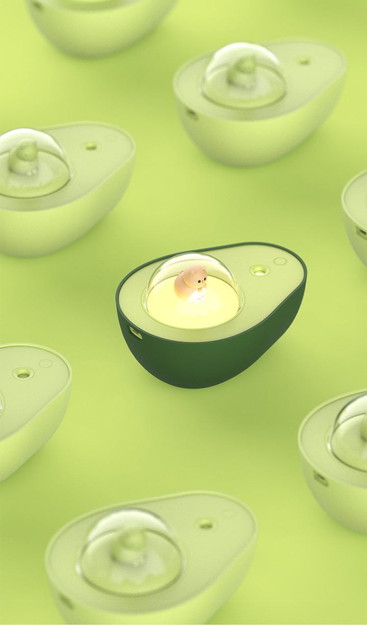 BowLift | Cute Avocado Humidifier Night Lamp