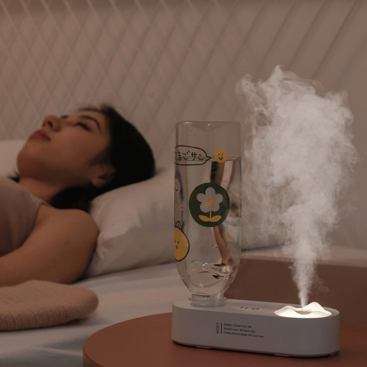 BowLift | Elegant Water Bottle Humidifier Night Lamp