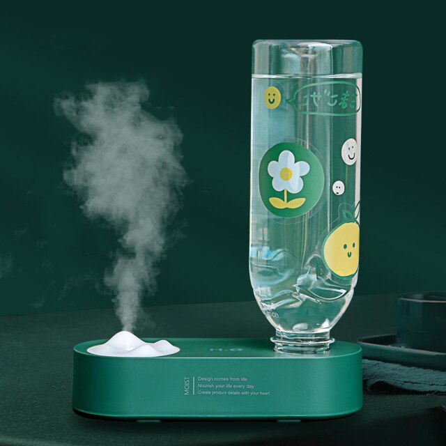 BowLift | Elegant Water Bottle Humidifier Night Lamp