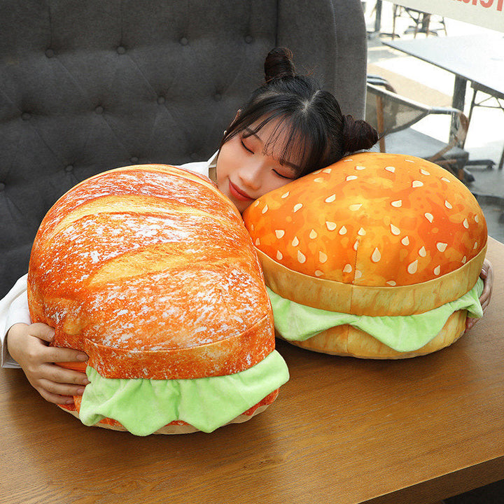 BowLift | 2in1 Comfy Hamburger Pillow Seat Cushion