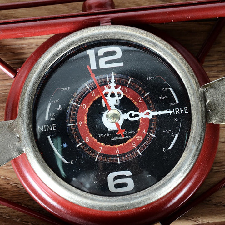 BowLift | Creative Retro Aircraft Wall Clock