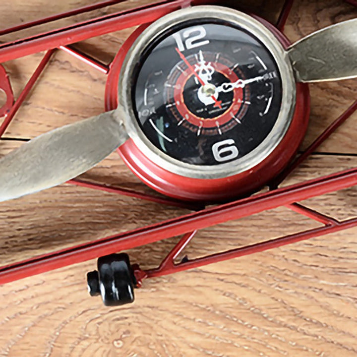 BowLift | Creative Retro Aircraft Wall Clock