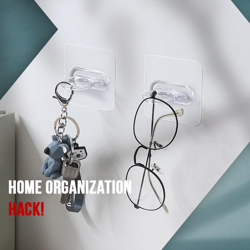 BowLift | Self Adhesive Kitchen Bathroom Organizer Hook Set