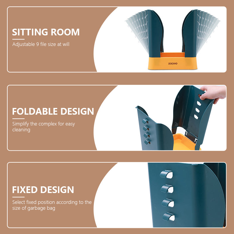 BowLift | Portable Easy Pastel Trash Bag Holder