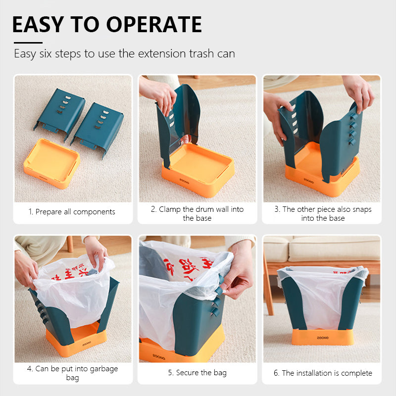 BowLift | Portable Easy Pastel Trash Bag Holder