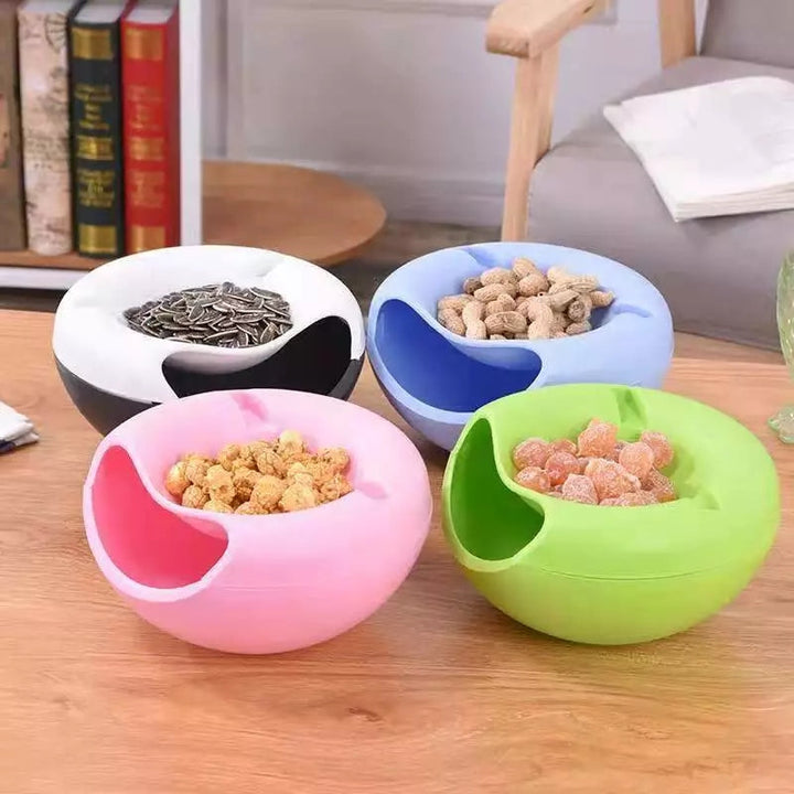 BowLift | Multifunctional Double Layer Dish with Phone Holder