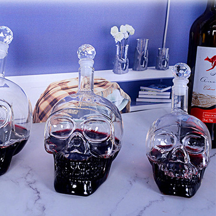 BowLift | Creative Crystal Skull Bottle Decanter