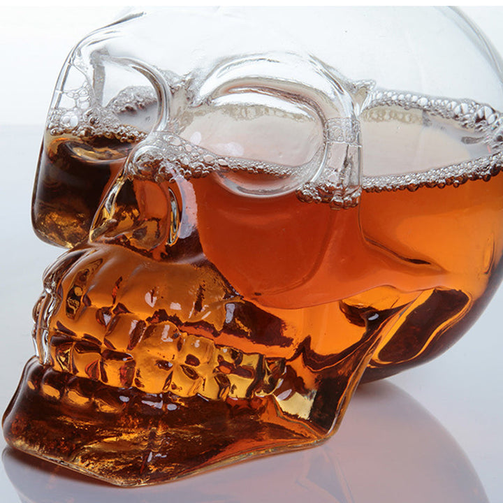 BowLift | Creative Crystal Skull Bottle Decanter