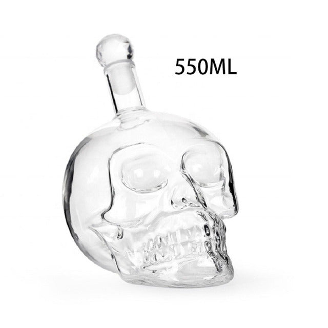 BowLift | Creative Crystal Skull Bottle Decanter