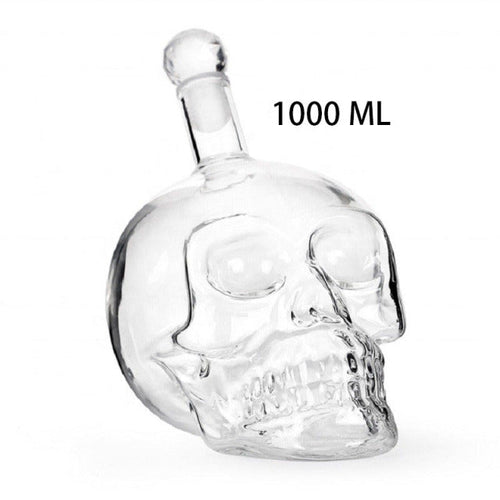 BowLift | Creative Crystal Skull Bottle Decanter
