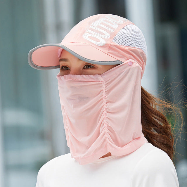 Anti-UV Outdoor Breathable Summer Cap Hat Bowlift