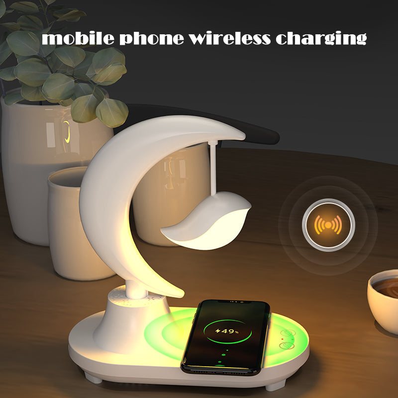 BowLift | Moon Star Wireless Charging Night Lamp