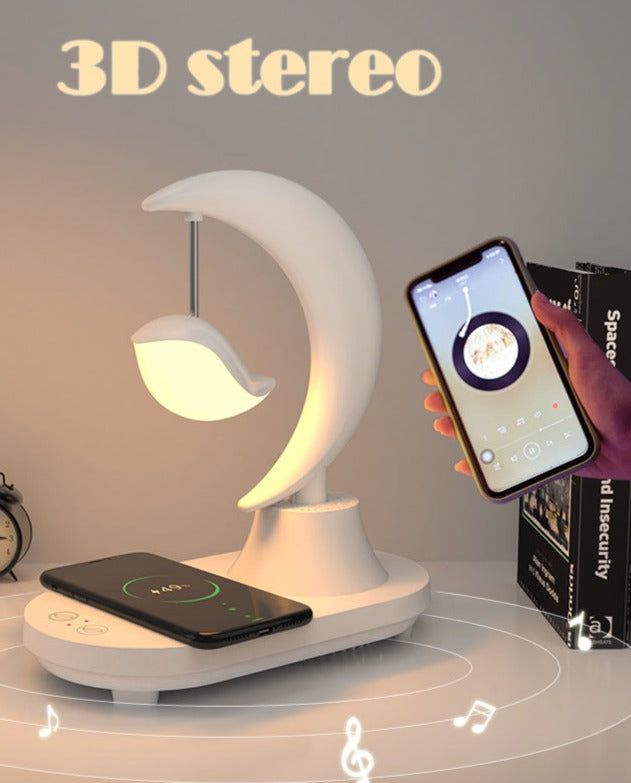 BowLift | Moon Star Wireless Charging Night Lamp