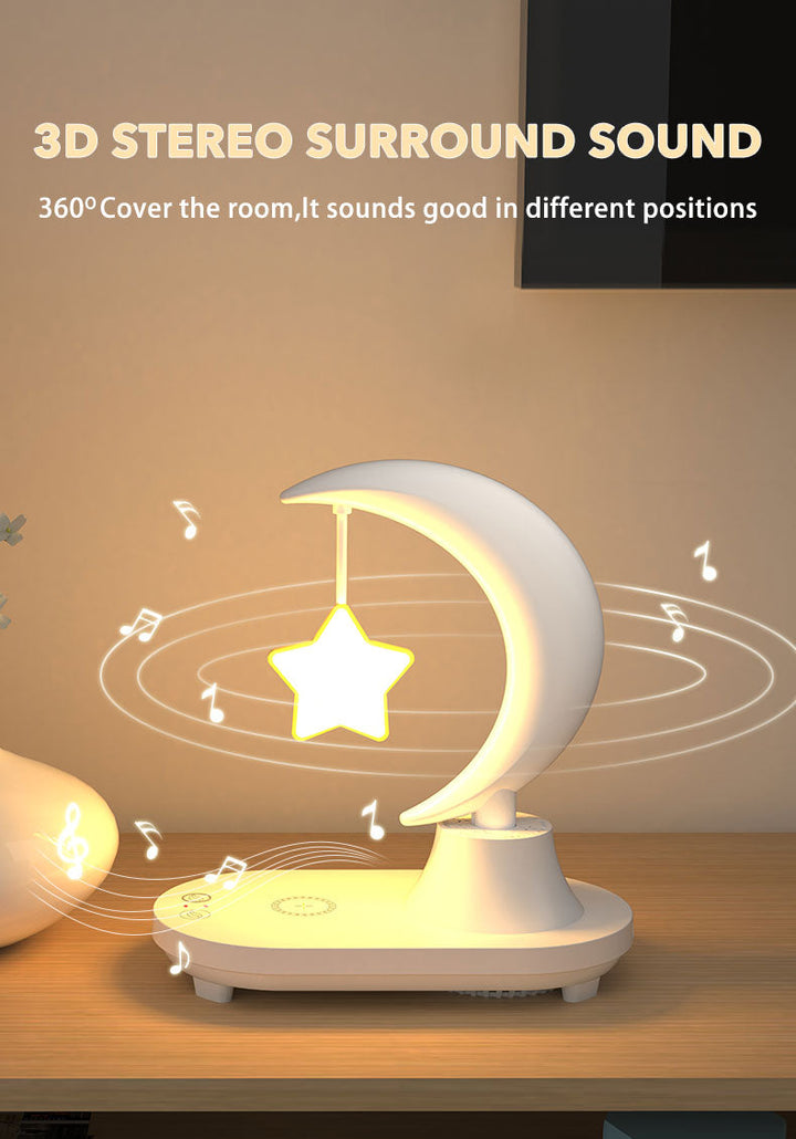 BowLift | Moon Star Wireless Charging Night Lamp