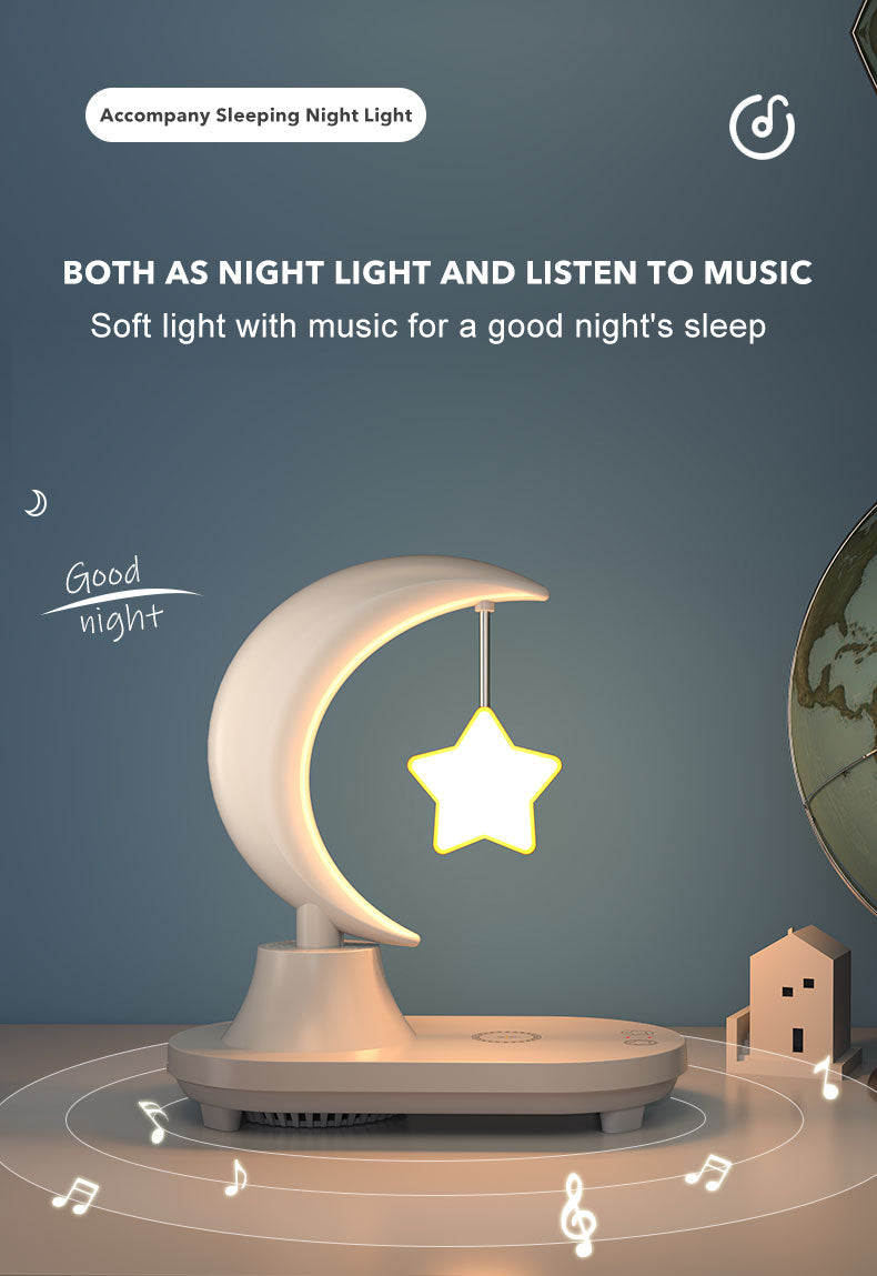 BowLift | Moon Star Wireless Charging Night Lamp