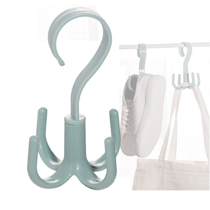 BowLift | Rotating Four-Claw Wardrobe Organizer Hanger