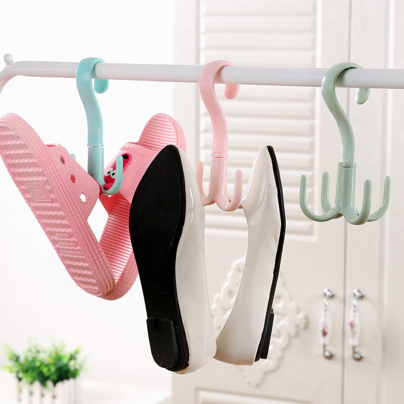 BowLift | Rotating Four-Claw Wardrobe Organizer Hanger