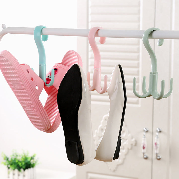 BowLift | Rotating Four-Claw Wardrobe Organizer Hanger