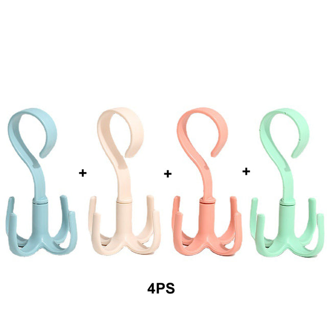 BowLift | Rotating Four-Claw Wardrobe Organizer Hanger