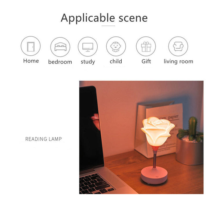 BowLift | Rose Flower Romantic Touch Night Light