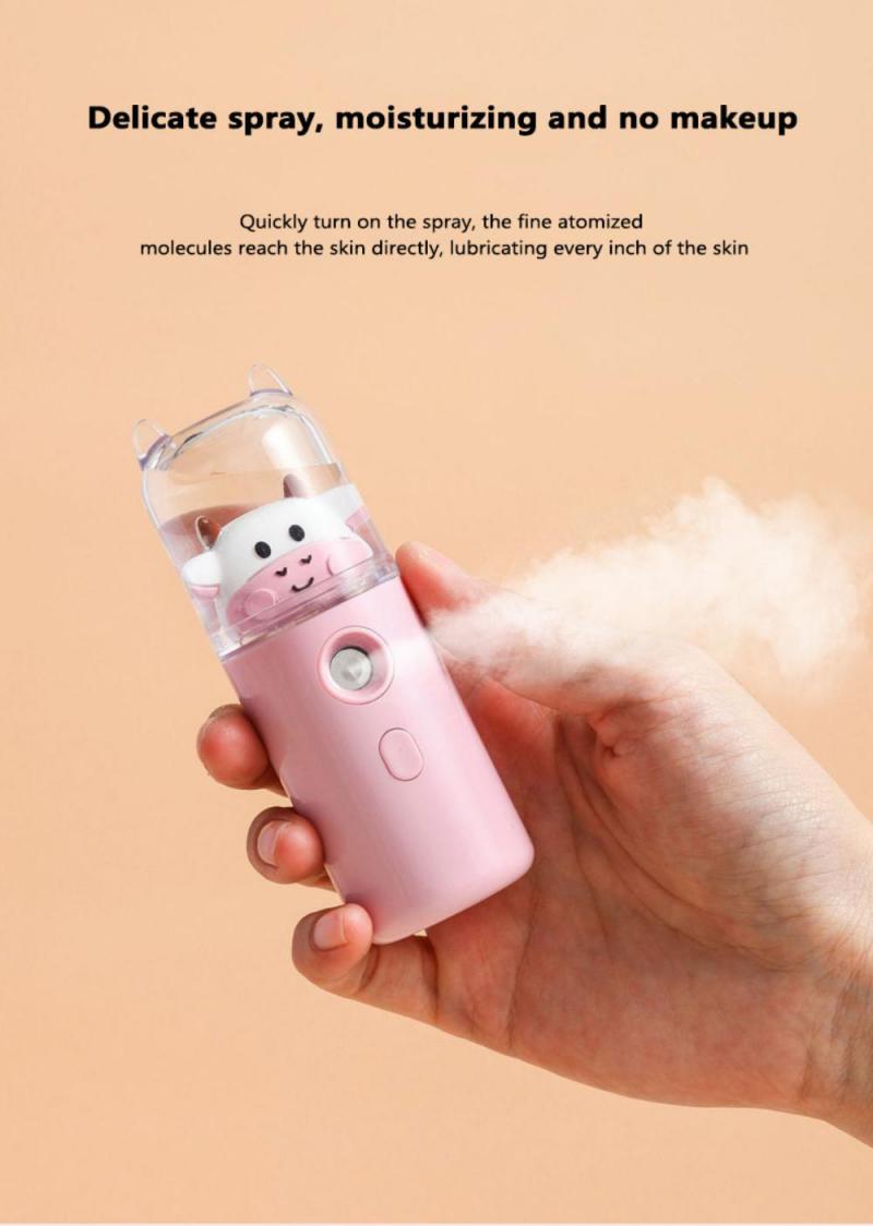 BowLift | USB Cartoon Animal Rechargeable Mini Face Steamer