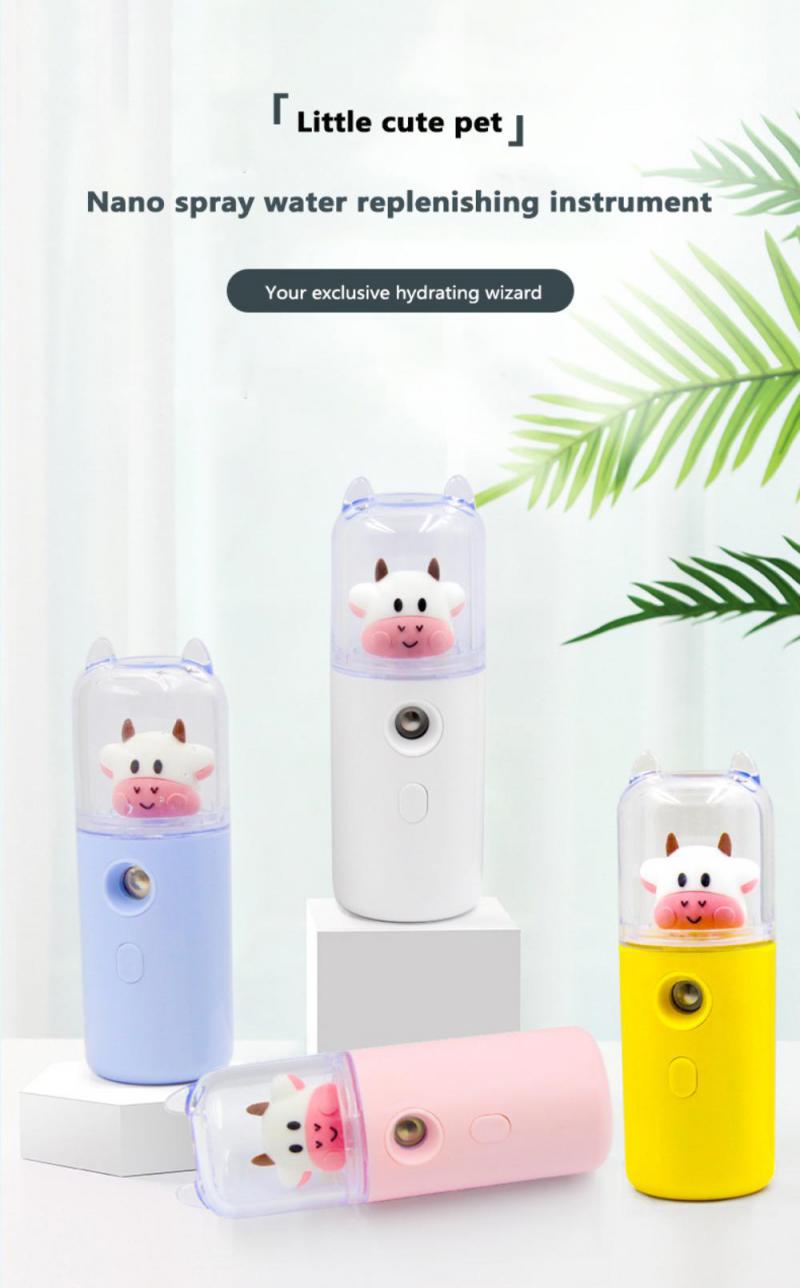 BowLift | USB Cartoon Animal Rechargeable Mini Face Steamer