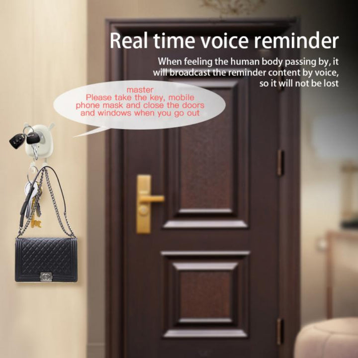 BowLift | Cartoon Elf Sensor Voice Reminder Key Hook