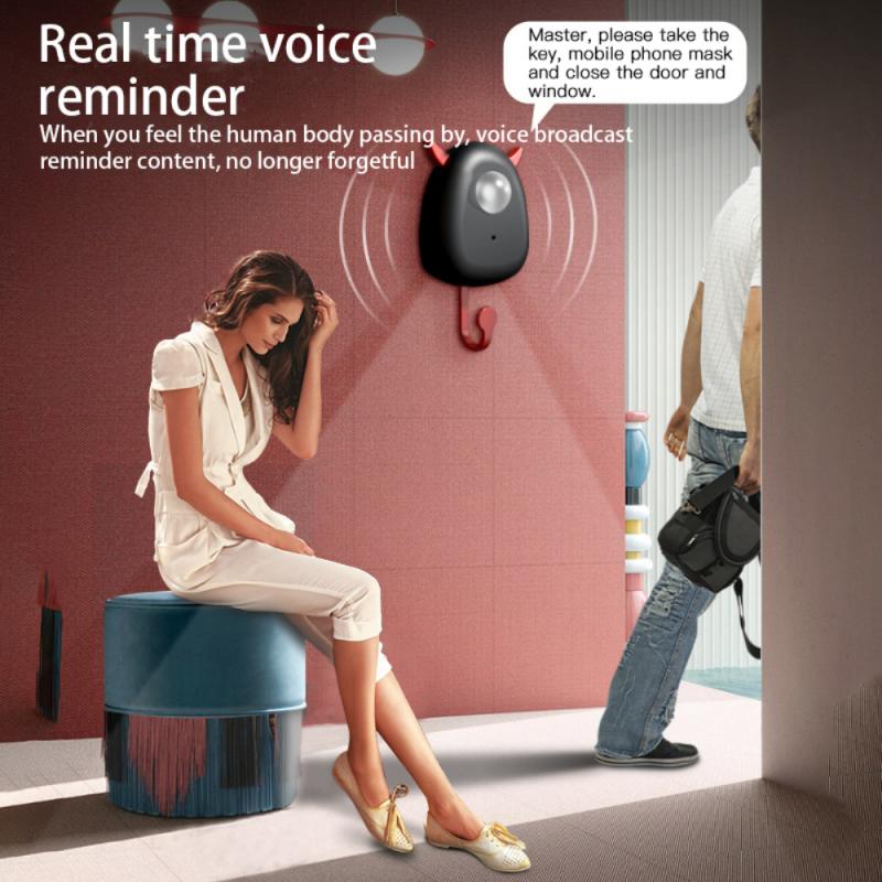 BowLift | Cartoon Elf Sensor Voice Reminder Key Hook
