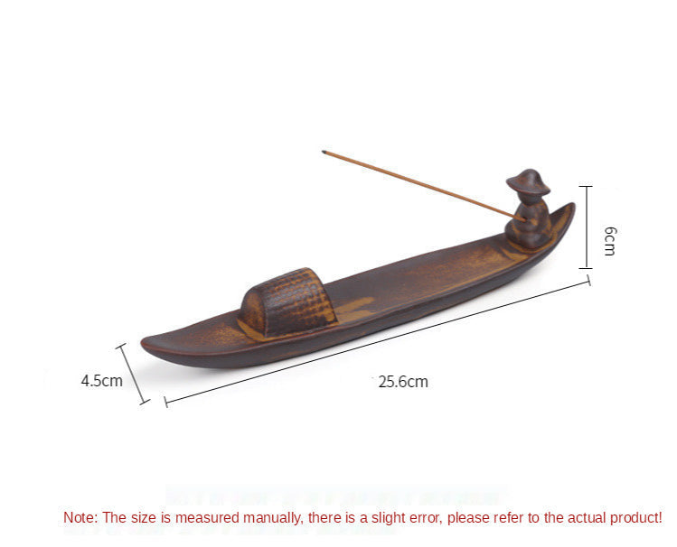 BowLift | Wooden Zen Incense Holder