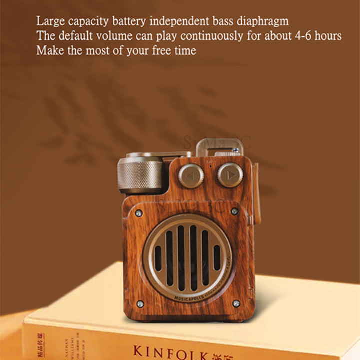 BowLift | American Style Retro Bluetooth Radio Speaker