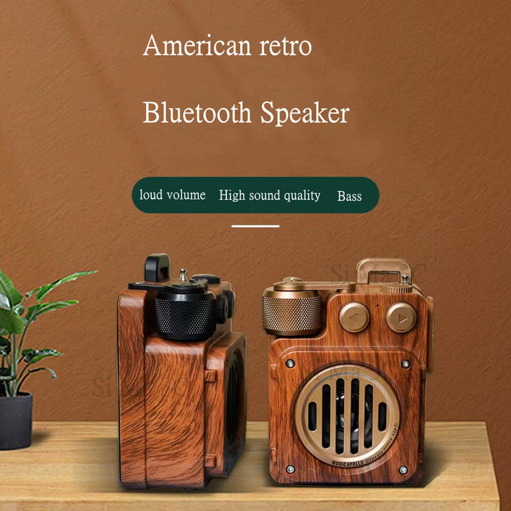 BowLift | American Style Retro Bluetooth Radio Speaker