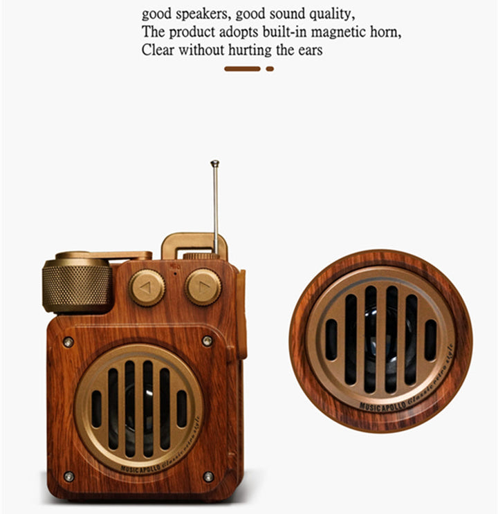 BowLift | American Style Retro Bluetooth Radio Speaker