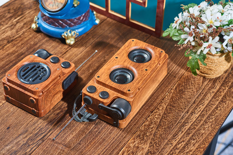 BowLift | American Style Retro Bluetooth Radio Speaker