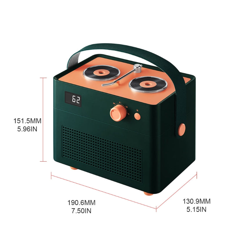 BowLift | Retro Record Player Lamp Humidifier