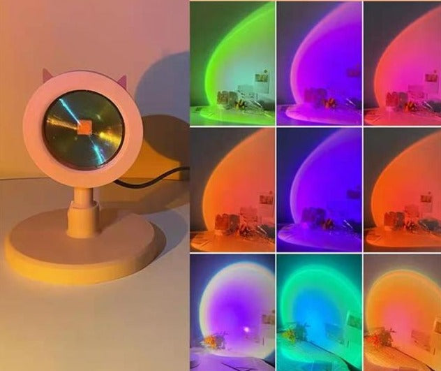 BowLift | Cat Ears Desk Sunset Lamp