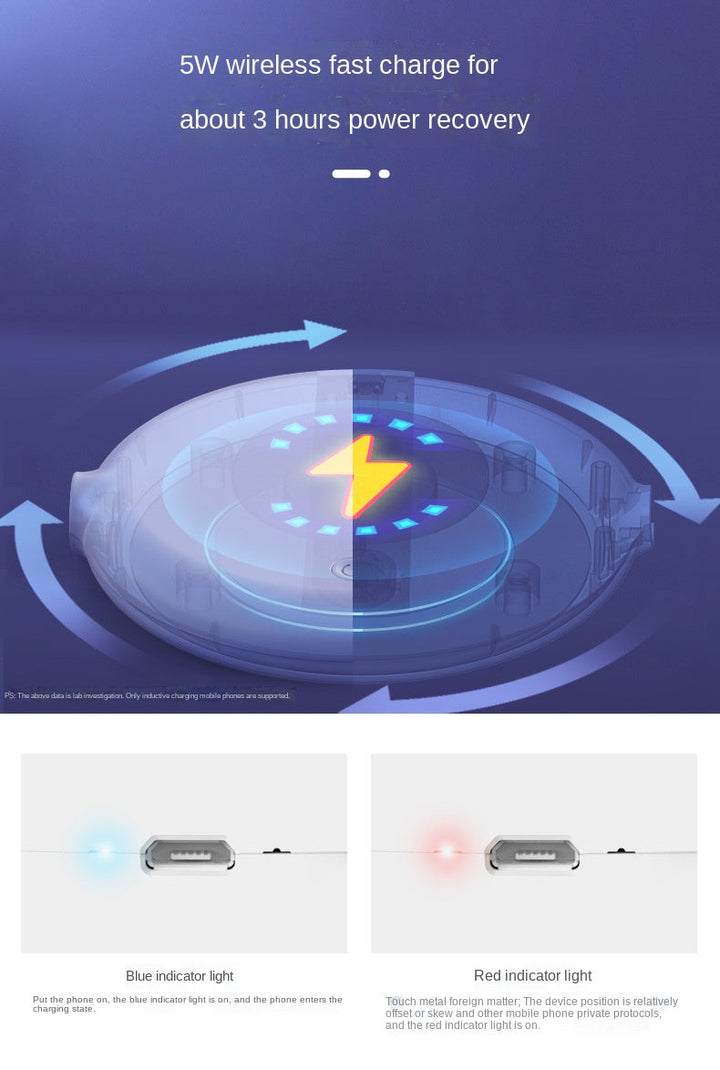 BowLift | Mini Air Humidifier Wireless Phone Charger