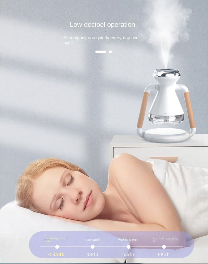 BowLift | Mini Air Humidifier Wireless Phone Charger