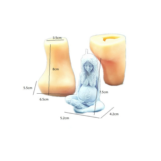 BowLift | Handmade Mother Earth Candle Mold