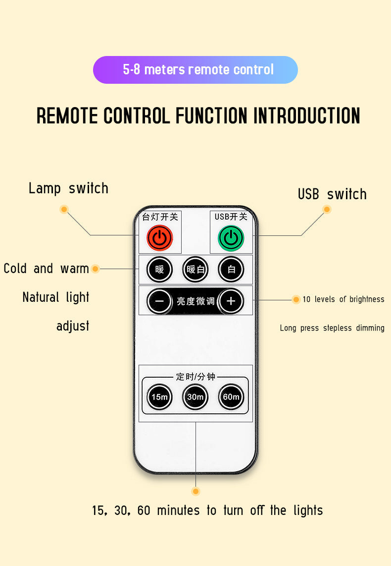 BowLift | Remote Control Luminous Night Light