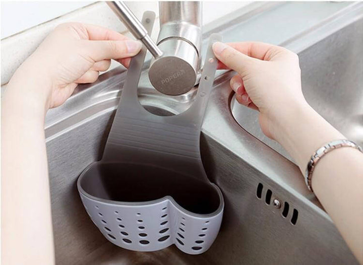 BowLift | Useful Suction Cup Sink Shelf Soap Rack Kitchen
