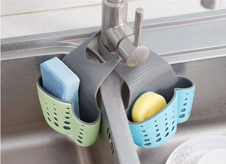 BowLift | Useful Suction Cup Sink Shelf Soap Rack Kitchen