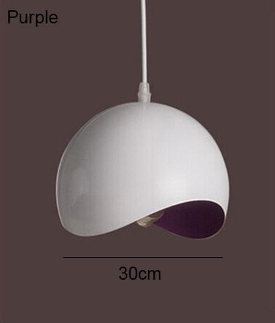 BowLift | Modern Aluminum Eggshell Nordic Pendant Lamp