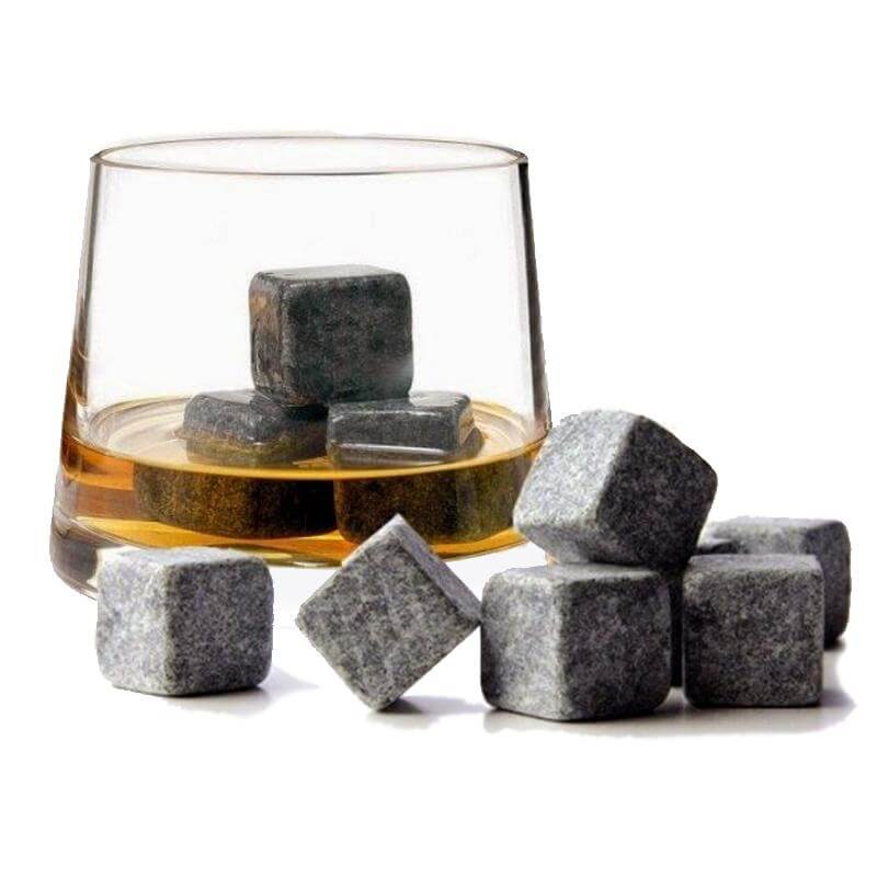 BowLift | 9pcs/set Natural Whiskey Stones Home Bar Tools