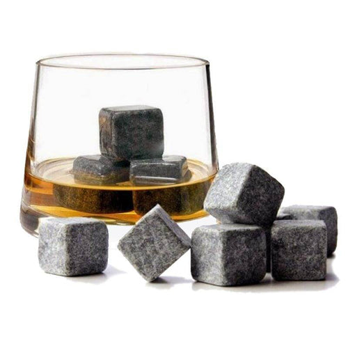 BowLift | 9pcs/set Natural Whiskey Stones Home Bar Tools