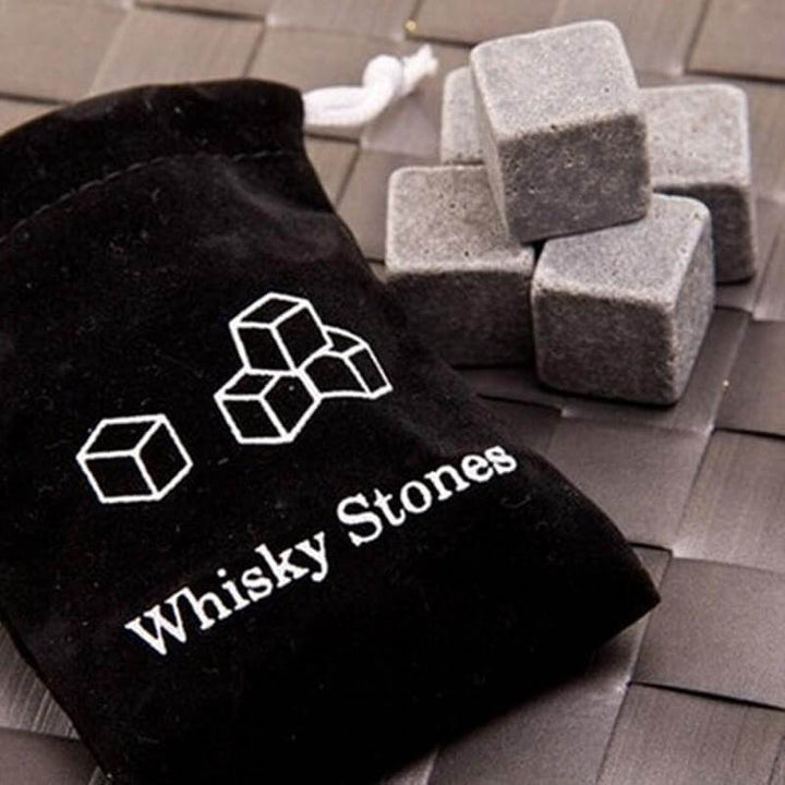 BowLift | 9pcs/set Natural Whiskey Stones Home Bar Tools