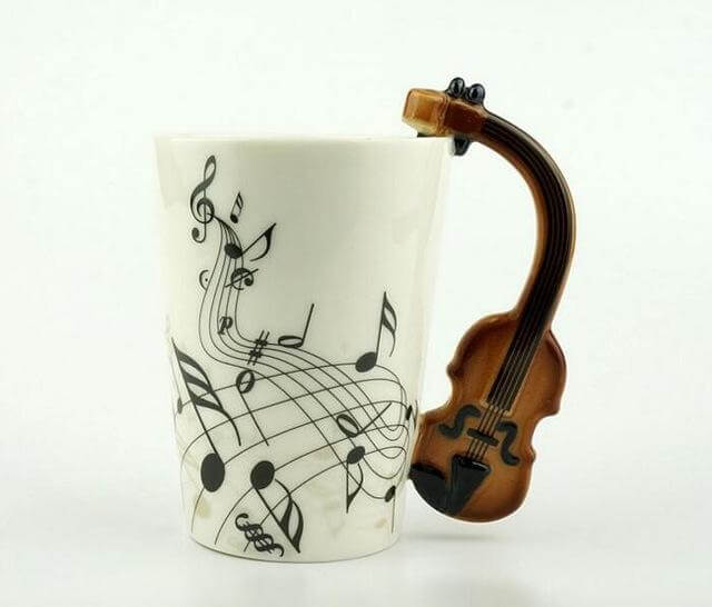 BowLift | Guitar Style Ceramic Mug