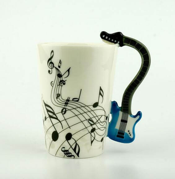 BowLift | Guitar Style Ceramic Mug