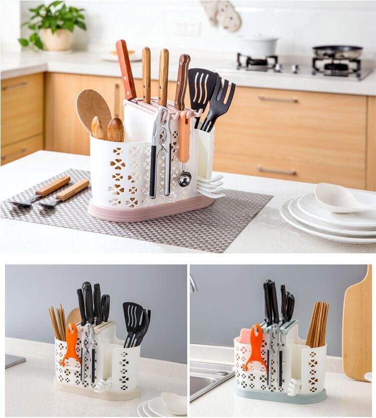 BowLift | Kitchen Chopsticks Cage Spoon Storage Box